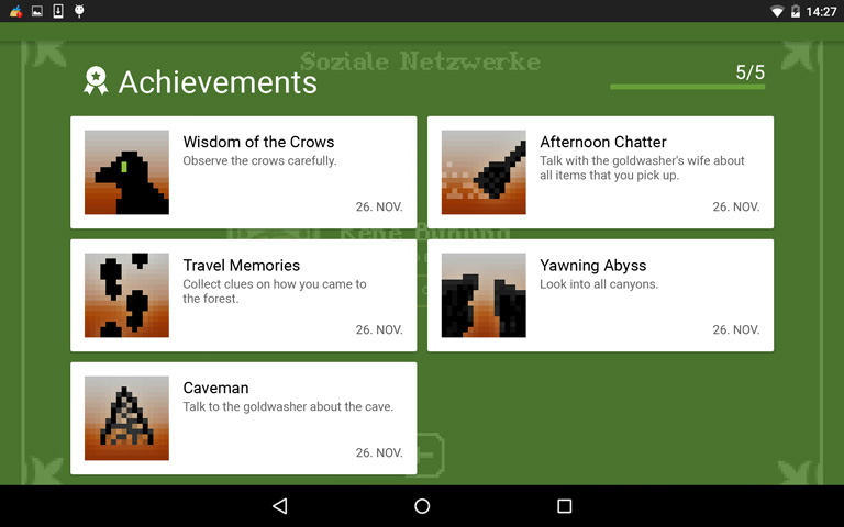 Google Play Achievements Board